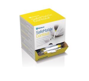 Matrix Band, Disposable, Contour Narrow, 4.5mm, Yellow, 50 bands/bx. 3 Box/Case , Medicom 30060