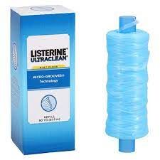 Listerine UltraClean Waxed Teflon Floss 90 Yards Professional Refill , 24/Case , LG-HH-523521700