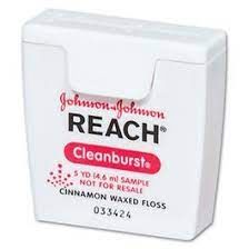 Clean Burst Dental Floss, Cinnamon, Trial Size, 5 yds, 720/Case , LG-HH-211896600