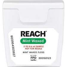 Dental Floss, Waxed, Mint, Trial Size, 5 yds, 720/cs , LG-HH-211896800