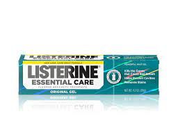 J&J LISTERINE ESSENTIAL CARE Toothpaste, Gel, 4.2 oz, 24/cs , JJ-43455