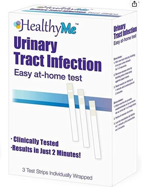 Reagent Test Strip HealthyMe Leukocytes, Nitrites For Urinary Tract Infection Test 72/Box, Acon 765100