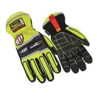 Ringers Kevlar / Flexible Thermoplastic Rubber Extrication Gloves 3XL Ylw/Blk , 1Pair , Ansell 327-13