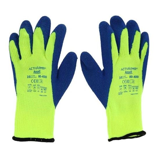 Nitrile / Vinyl Duty Gloves Blue / Green, 72/Case , Ansell 206423