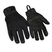 Ringers Synthetic Leather / Kevlar / Flexible Thermoplastic Rubber Flame Resistance Gloves X-Large Black , 1 Pair , Ansell 532-11