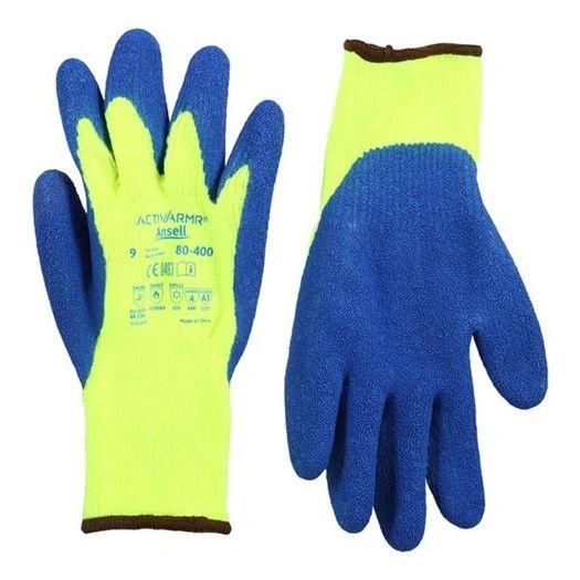 Nitrile / Vinyl Duty Gloves Blue / Green , 72/Case , Ansell 206420