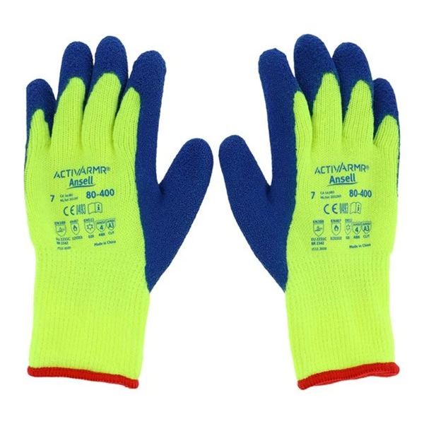 Nitrile / Vinyl Duty Gloves Blue / Green , 72/Box , Ansell 206422