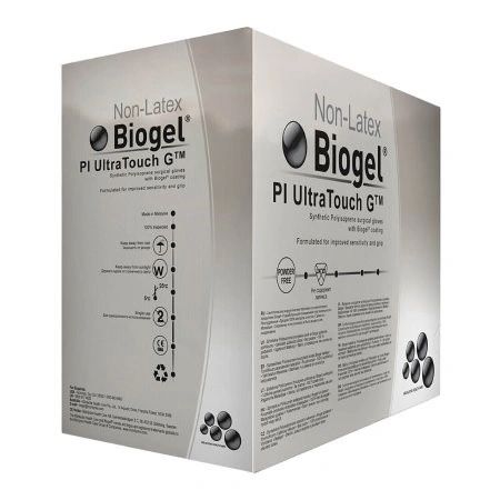 Surgical Glove Biogel® PI UltraTouch™ G Size 6.5 Sterile Polyisoprene Standard Cuff Length Micro-Textured Straw Chemo Tested , 50 Pairs/Box , 4 Box/Case , Biogel 42165