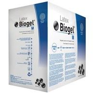 Surgical Glove Biogel M Size 6 Sterile Latex Standard Cuff Length Micro-Textured Straw Not Chemo Approved , 50 Pairs/Box , 4 Box/Case , Biogel 30560