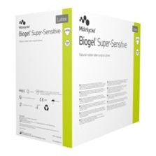 Surgical Glove Biogel Super-Sensitive Size 6 Sterile Latex Standard Cuff Length Micro-Textured Straw Not Chemo Approved , 50 Pair/Box , 4 Box/Case , Biogel 82560