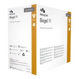 Surgical Glove Biogel PI Size 6 Sterile Polyisoprene Standard Cuff Length Micro-Textured Ivory Chemo Tested , 50 Pair/Box , 4 Box/Case , Biogel 40860