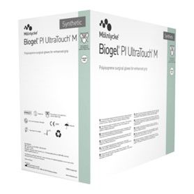 Surgical Glove Biogel PI UltraTouch M Size 6 Sterile Polyisoprene Standard Cuff Length Micro-Textured Straw Not Chemo Approved , 50 Pair/Box , 4 Box/Case ,Biogel 42660