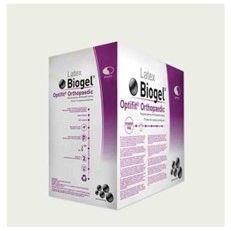 Surgical Glove Biogel Optifit Orthopaedic Size 7 Sterile Latex Standard Cuff Length Micro-Textured Straw Not Chemo Approved, 40 Pair/Box , 4 Box/Case , Biogel 31070