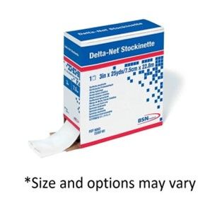 Delta-Net Orthopedic Stockinette White 2"x25yd, 2 RL/Case , BSN 6862