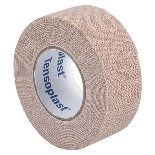 Tensoplast Athletic Tape Elastic 1"x5yd Tan 32/Case , BSN 04410001