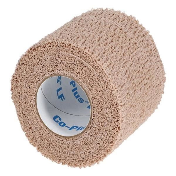 Co-Plus Bandage Elastic 2"x5yd Beige 36/Case , BSN 7210016