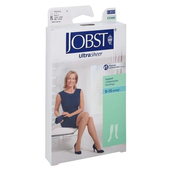 Jobst Ultrasheer SupportWear Compression Stocking Knee High Medium Beige , BSN 119329