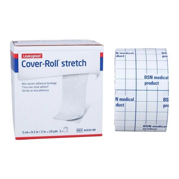 Cover-Roll Bandage Elastic 2"x10yd White Each , BSN 45552