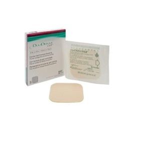 DuoDerm CGF Hydrocolloid Dressing 4x4" Sterile Square Adherent Flesh Abs LF, 5/Box ,20 BX/Case, Convatec 187660