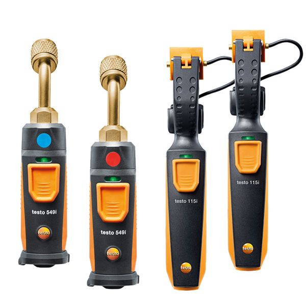 Testo Refrigeration Smart Probe Set - 2nd Gen Long Range BlueTooth Probes, TTT-0563 0002 20