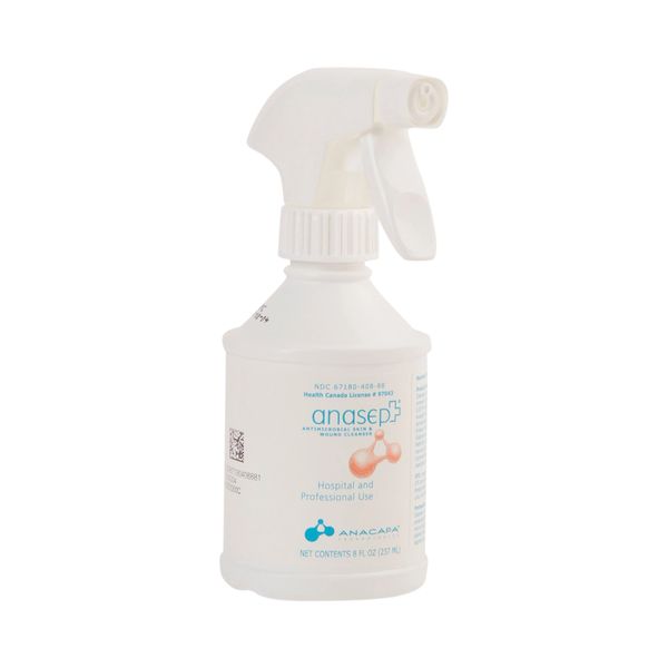 Wound Cleanser Anasept® 8 oz. Pump Bottle NonSterile Antimicrobial , 12/Case , Bravida 4008TC