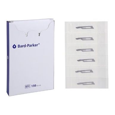 Bard-Parker Steel Non-Sterile Surgical Scalpel Blade Standard/#15 Disposable-Bard-371315