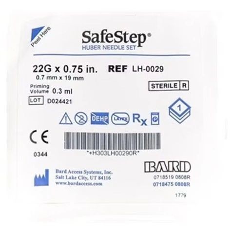 SafeStep Port Access Kit Sodium Chloride-Bard- PA-0031YN | Allmedtech.com