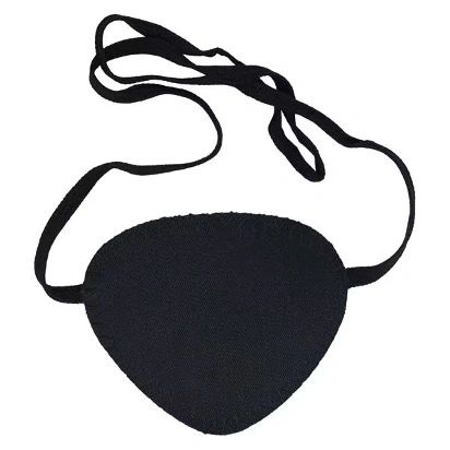 Universal Reusable Eye Patch Black-Dukal- 4475