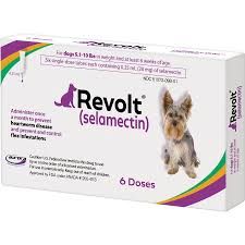 Revolt for Dogs 5.1 to 10 Pounds, Purple Label (6 Dose) , Aurora Pharm 16010