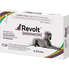 Revolt for Dogs 85.1 to 130 Pounds, Plum Label (6 Dose) , Aurora Pharm 16018