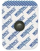 855 Series, Foam Conductive Adhesive Hydrogel EKG Electrode, Radiolucent, Rectanglar, Adult, 1.75", 5/pk, 120 pk/cs , Cardinal 22855-