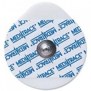 500 Series, Foam Conductive Adhesive Hydrogel EKG Electrode, Non-Radiolucent, Tear Drop, Adult, 1.75", 100/pk, 10 pk/cs , Cardinal 22500-