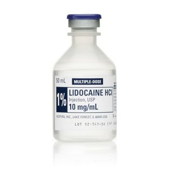 Local Anesthetic Lidocaine HCl 1%, 10 mg / mL, 00409427602 | Allmedtech.com