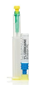 Antiarrhythmic Agent Lidocaine HCl, Preservative Free 1%, 10 mg / mL Intravenous Injection Prefilled Syringe 5 mL, 10/Pack , Hospira 00409490434