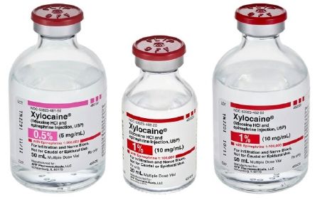 Xylocaine® with Epinephrine Local Anesthetic Lidocaine HCl / Epinephrine 1% - 1:100,000 Injection Multiple Dose Vial 20 mL , each , 25/Pack , APP 63323048227