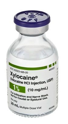 Xylocaine® Local Anesthetic Lidocaine HCl 1%, 10 mg / mL Injection Multiple Dose Vial 20 mL , 25/Pack , APP 63323048527