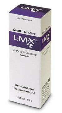 LMX4 Lidocaine Topical Cream 4% 15gm, 12 Each/Case , Ferndale 0882-15