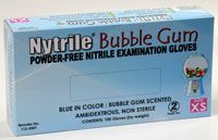 Nytrile Bubble Gum PF Glove Large 100/Bx, 10 BX/CAase