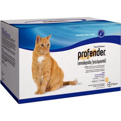 Profender Topical Solution 20 Count for Large Cats 11-17.6 Lbs. Bayer 00724089825803