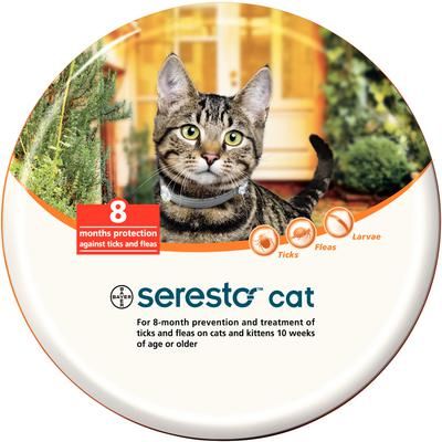 Seresto® Collar For Cats , 6/Pack , Bayer 00724089579522