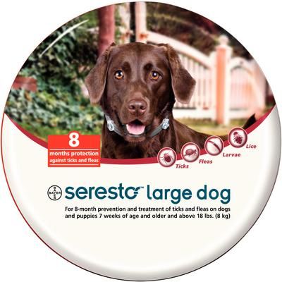 Seresto® Collar For Large Dogs , 6/Pack , Bayer 00724089579607