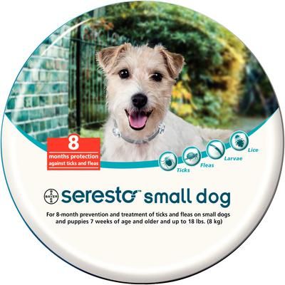 Seresto® Collar For Small Dog , 6/Pack , Bayer : 00724089579447