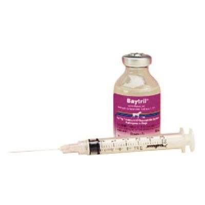 Baytril® Injectable 22.7 mg/ml - 20 ml , 4/Pack , Bayer 00724089018656