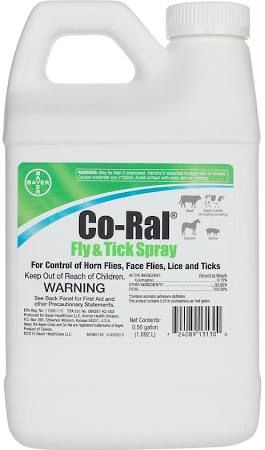 Co-Ral® Fly & Tick Spray 1/2 Gallon - Each , Bayer 00724089131300