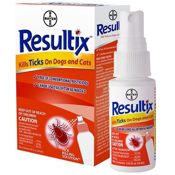 Resultix™ Tick Spray 20 ml , 12/Pack , Bayer 00724089598738