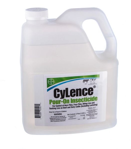 Cylence® Pour-On Insecticide , 6 Pint , Bayer 00724089162069