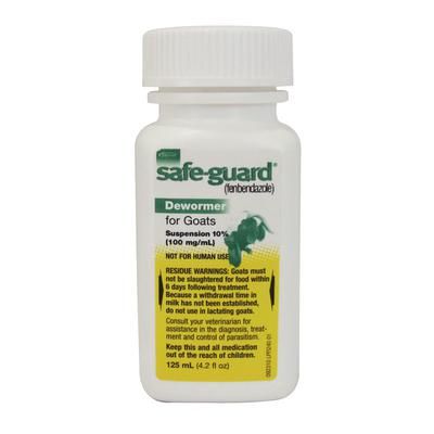 Safe-Guard® Drench For Goats 125 ml , Merck 004537