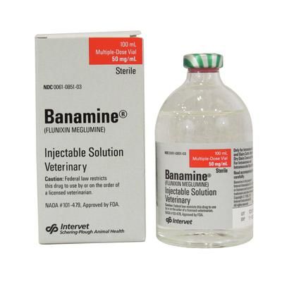 Banamine Solution 50 mg - 100 ml , Merck Intervet 065474