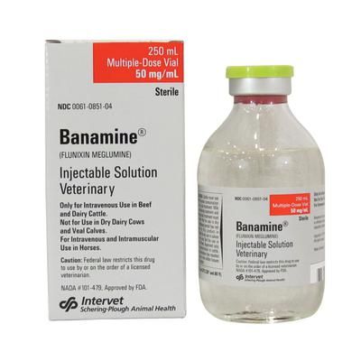 Banamine Solution 50 mg - 250 ml , Merck Intervet 065476