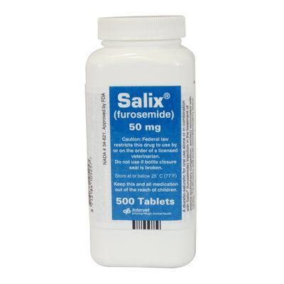 Salix Tablets 50 mg - 500/Bottle , Merck Intervet 069005